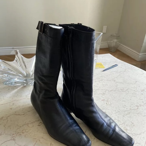 gucci mid calf boots